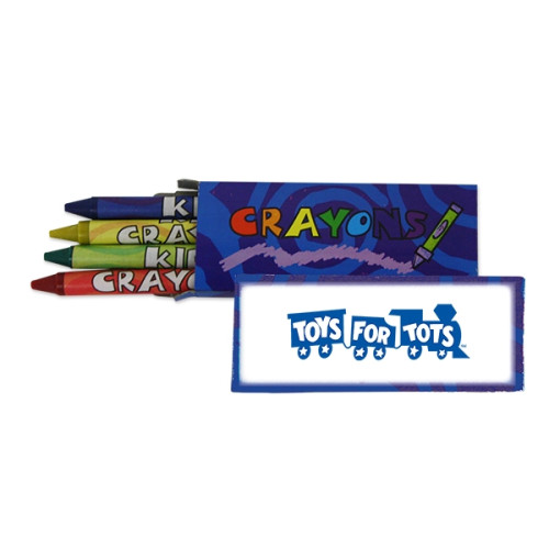 4 Pack Crayons