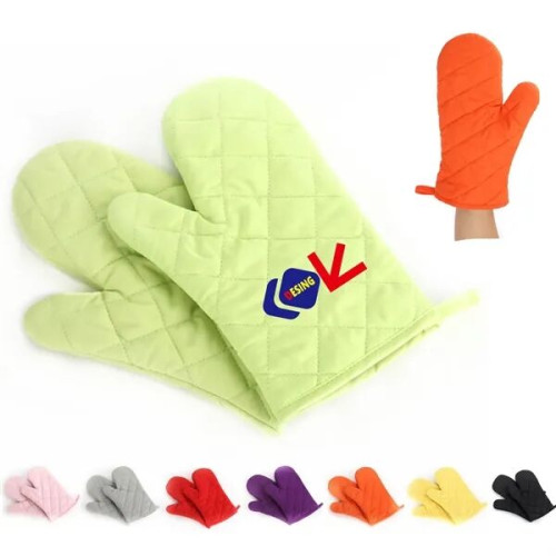 High Heat Resistant Quilted Oven Mitts