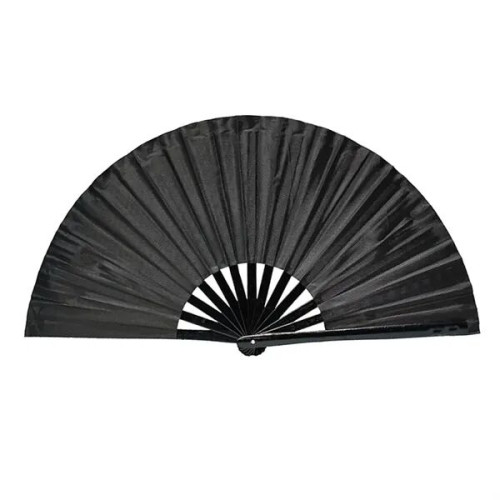 Funny Large Bamboo Fan With UV Reactive Ink