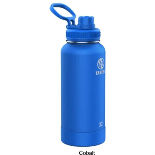 32 oz Takeya® Stainless Steel Insulated Active Water Bottle