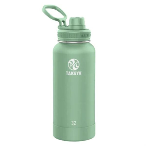 32 oz Takeya® Stainless Steel Insulated Active Water Bottle