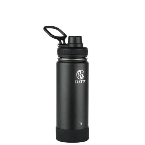 18 oz Takeya® Stainless Steel Insulated Active Water Bottle