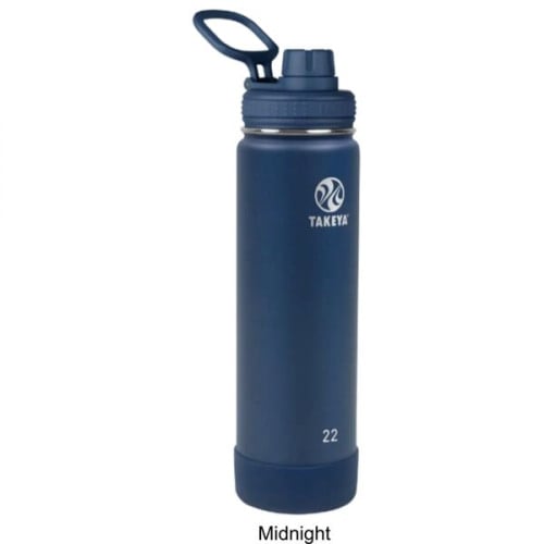 22 oz Takeya® Stainless Steel Insulated Active Water Bottle