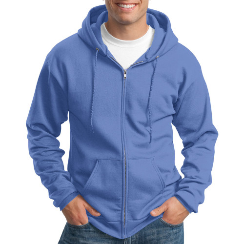 Port & Company® Core Fleece Full-Zip Hooded Sweatshirt