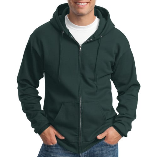 Port & Company® Core Fleece Full-Zip Hooded Sweatshirt