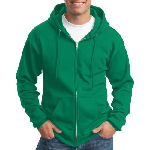 Port & Company® Core Fleece Full-Zip Hooded Sweatshirt