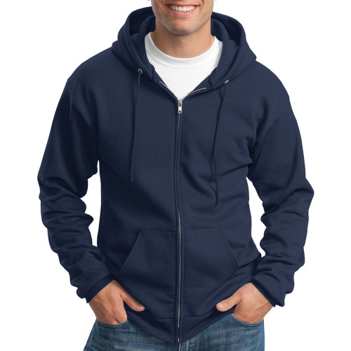 Port & Company® Core Fleece Full-Zip Hooded Sweatshirt
