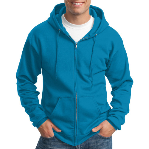 Port & Company® Core Fleece Full-Zip Hooded Sweatshirt