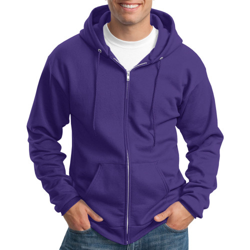 Port & Company® Core Fleece Full-Zip Hooded Sweatshirt