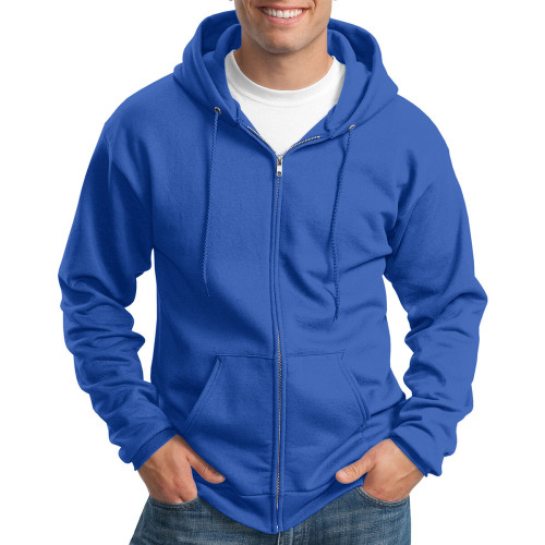 Port & Company® Core Fleece Full-Zip Hooded Sweatshirt