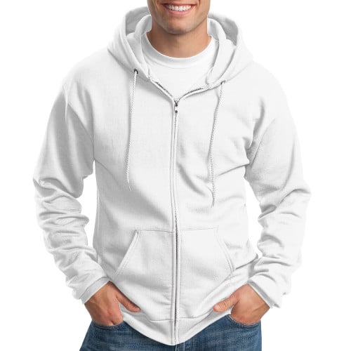 Port & Company® Core Fleece Full-Zip Hooded Sweatshirt