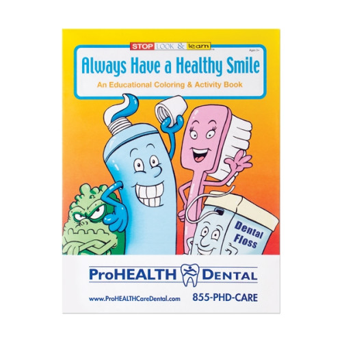 Always Have A Healthy Smile Coloring Book