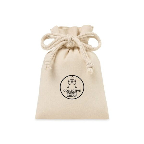 Canvas Drawstring Gift Bag - Small