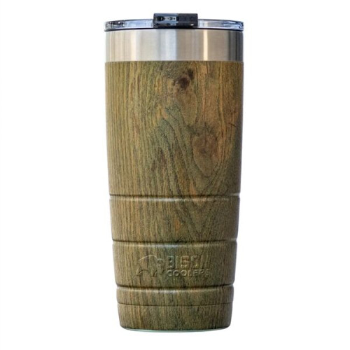 22 oz. Bison® Stainless Steel Insulated Wood Grain Tumbler