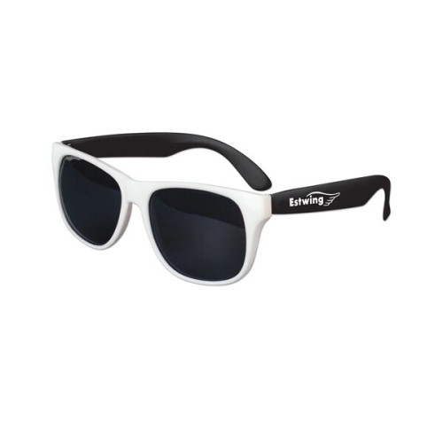 White Frame Classic Sunglasses