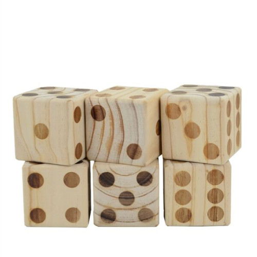 Oversize Wooden Yard Dice Game
