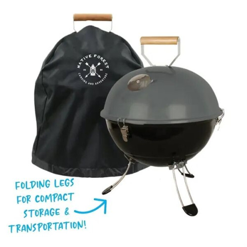 Coleman® Party Ball™ Charcoal Grill With Cover