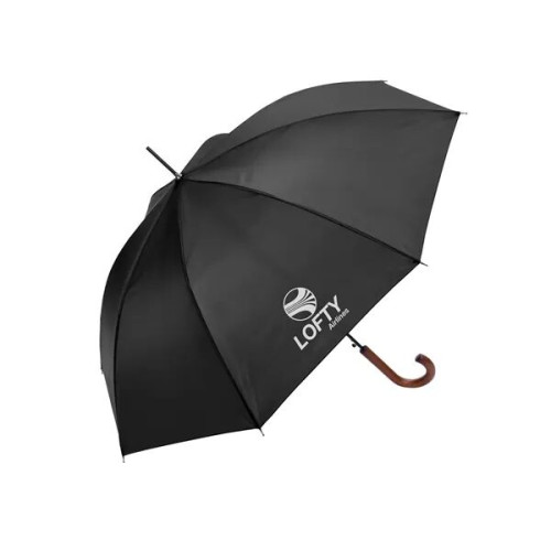 Shed Rain™ 48" Wood-Handled Auto-Open Stick Umbrella