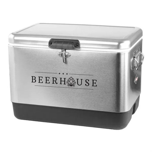 Coleman® 54 Qt. Steel-Belted® Stainless Steel Cooler