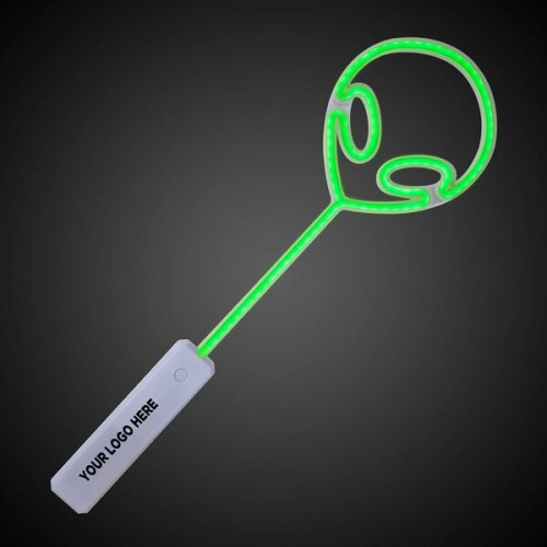 Green Alien Neon Wand