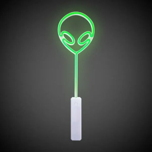 Green Alien Neon Wand