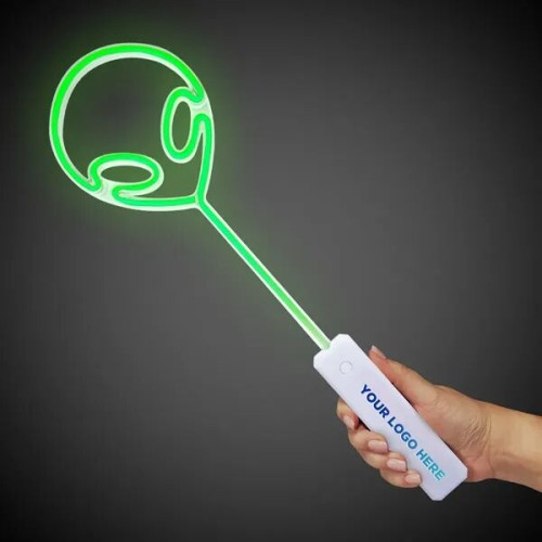 Green Alien Neon Wand