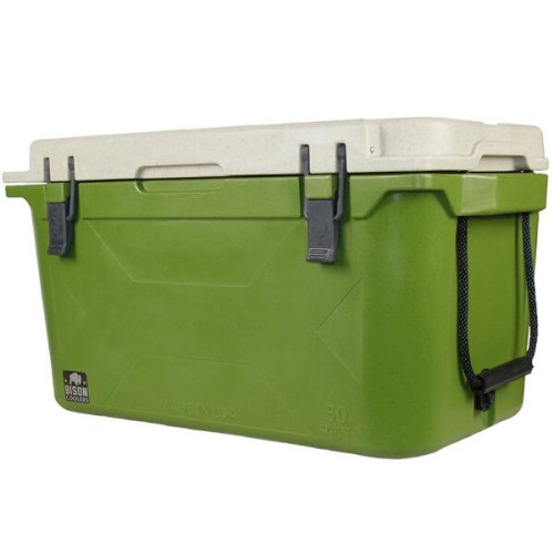 50 QT Bison® USA-Made Hard Cooler Ice Chest  30.5"x17.625"