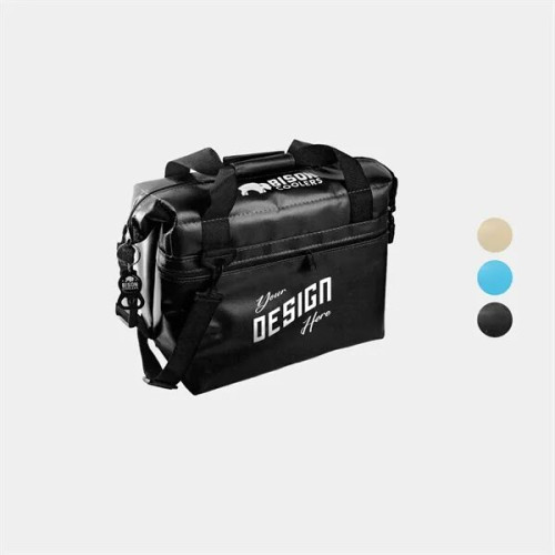12-Can Bison® USA-Made SoftPak Cooler Bag (13" x 8" x 11")