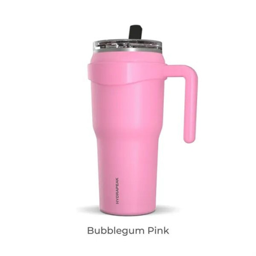 40 oz Hydrapeak® Stainless Insulated Tumbler w/ Straw Lid