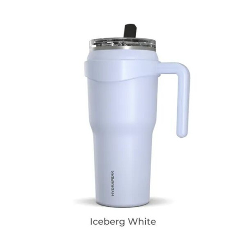 40 oz Hydrapeak® Stainless Insulated Tumbler w/ Straw Lid