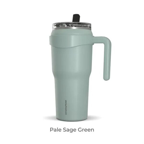 40 oz Hydrapeak® Stainless Insulated Tumbler w/ Straw Lid