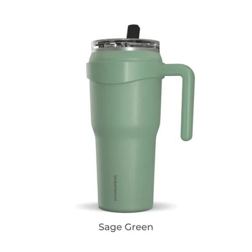 40 oz Hydrapeak® Stainless Insulated Tumbler w/ Straw Lid