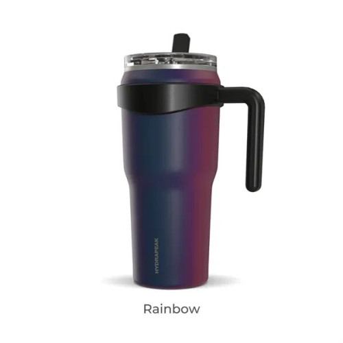 40 oz Hydrapeak® Stainless Insulated Tumbler w/ Straw Lid