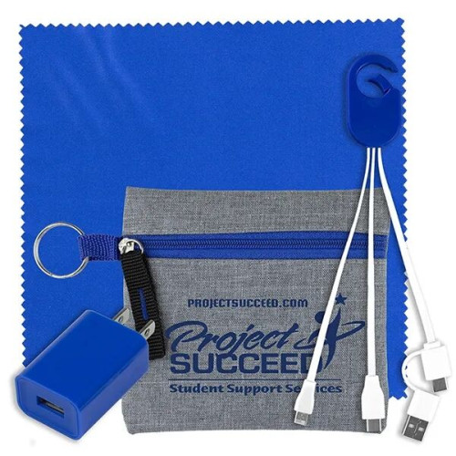 Mobile Tech Kit Charging Cables, Microfiber