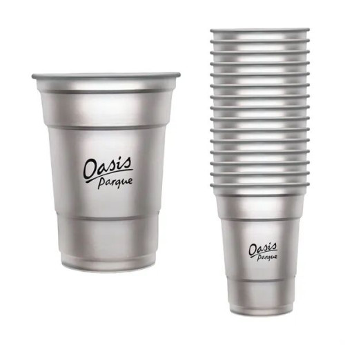16 oz Metal Cup