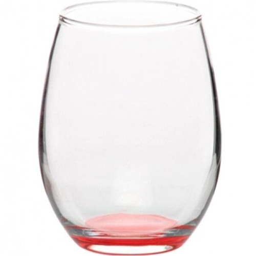 9 oz. Stemless Etched Wine Glasses