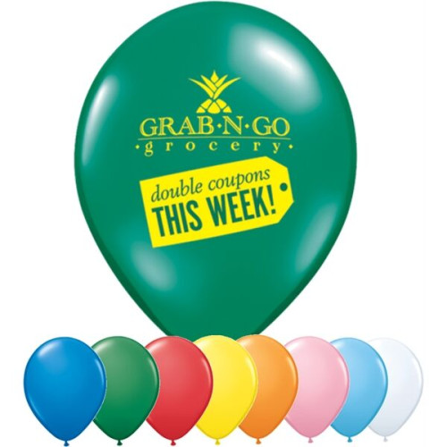 11" Latex Standard Color Balloon
