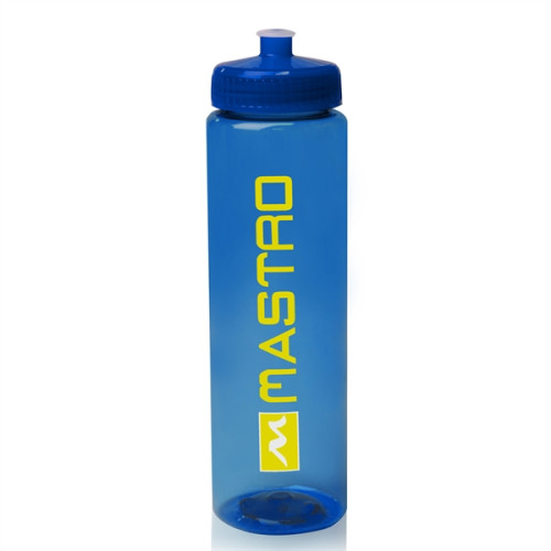 32 oz Poly-Clear Plastic Water Bottle