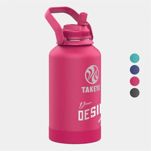 64 oz Takeya® Stainless Steel Insulated Pickle Ball Bottle