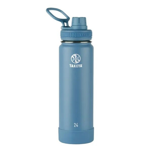 24 oz Takeya® Stainless Steel Insulated Active Water Bottle