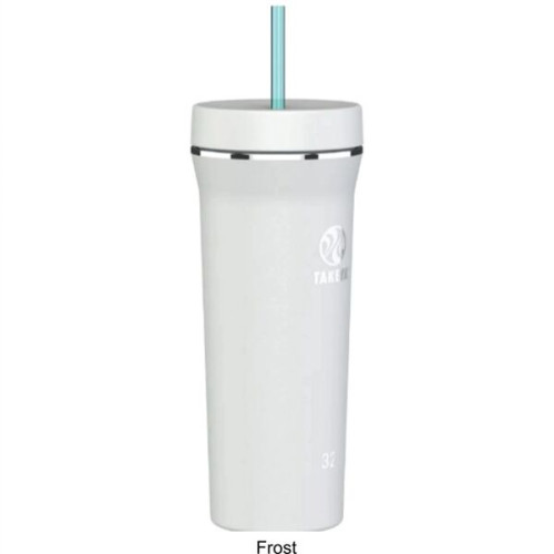 32 oz Takeya® Stainless Steel Insulated Tumbler w/ Straw