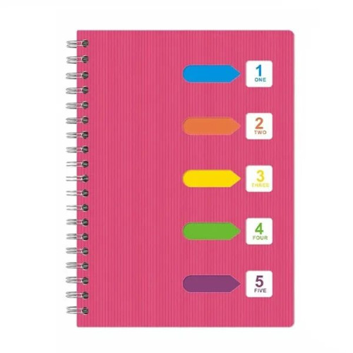 Colorful Spiral Bound Notebook