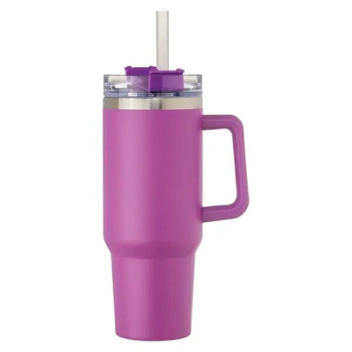 Bright Beluga 40 oz. Vacuum Insulated Tumbler Mug w/ Handle