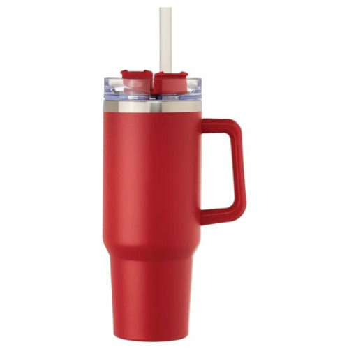 Bright Beluga 40 oz. Vacuum Insulated Tumbler Mug w/ Handle