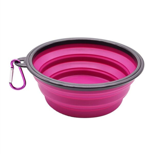 Collapsible Silicone Pet Bowl MOQ 20pcs