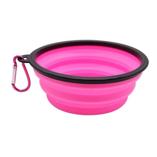 Collapsible Silicone Pet Bowl MOQ 20pcs