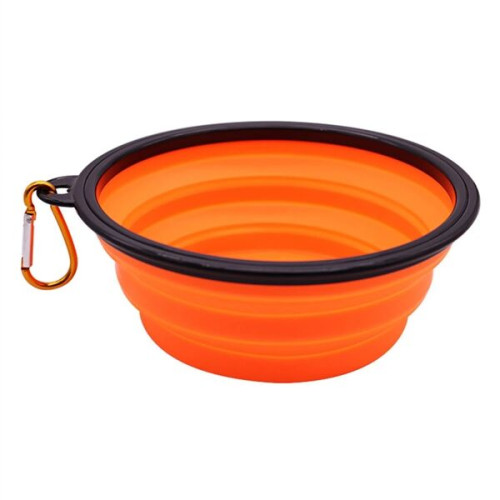 Collapsible Silicone Pet Bowl MOQ 20pcs