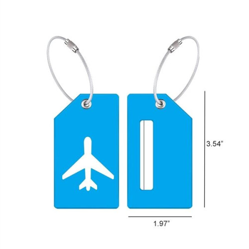Silicone Luggage Tag For Suitcase