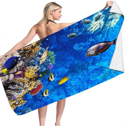Sublimation Oversized Beach Towel