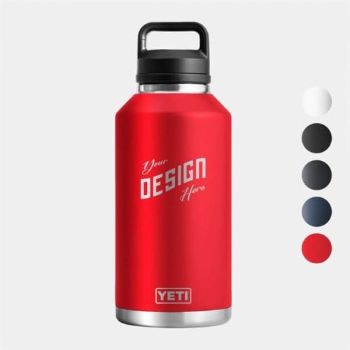 64 Oz YETI® Rambler Stainless Steel Insulated Water Bottle